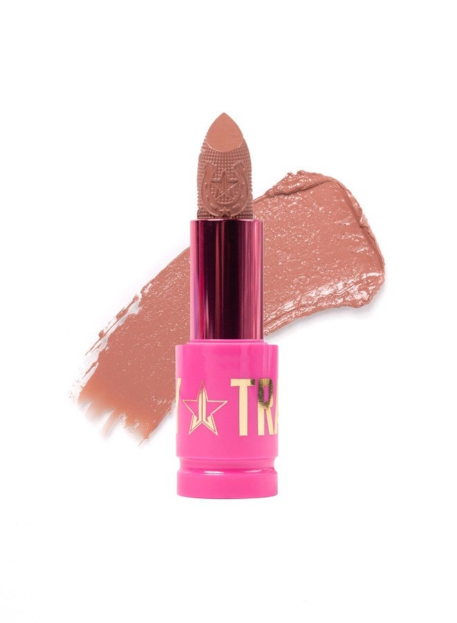 Jeffree Star Cosmetics Shiny Trap Lipstick, 13 Shades Collection, Creamy Formula, High Shine Finish, Nourishing with Pomegranate & Jojoba Oil, 0.11 oz (Celebrity Skin) - Image 1